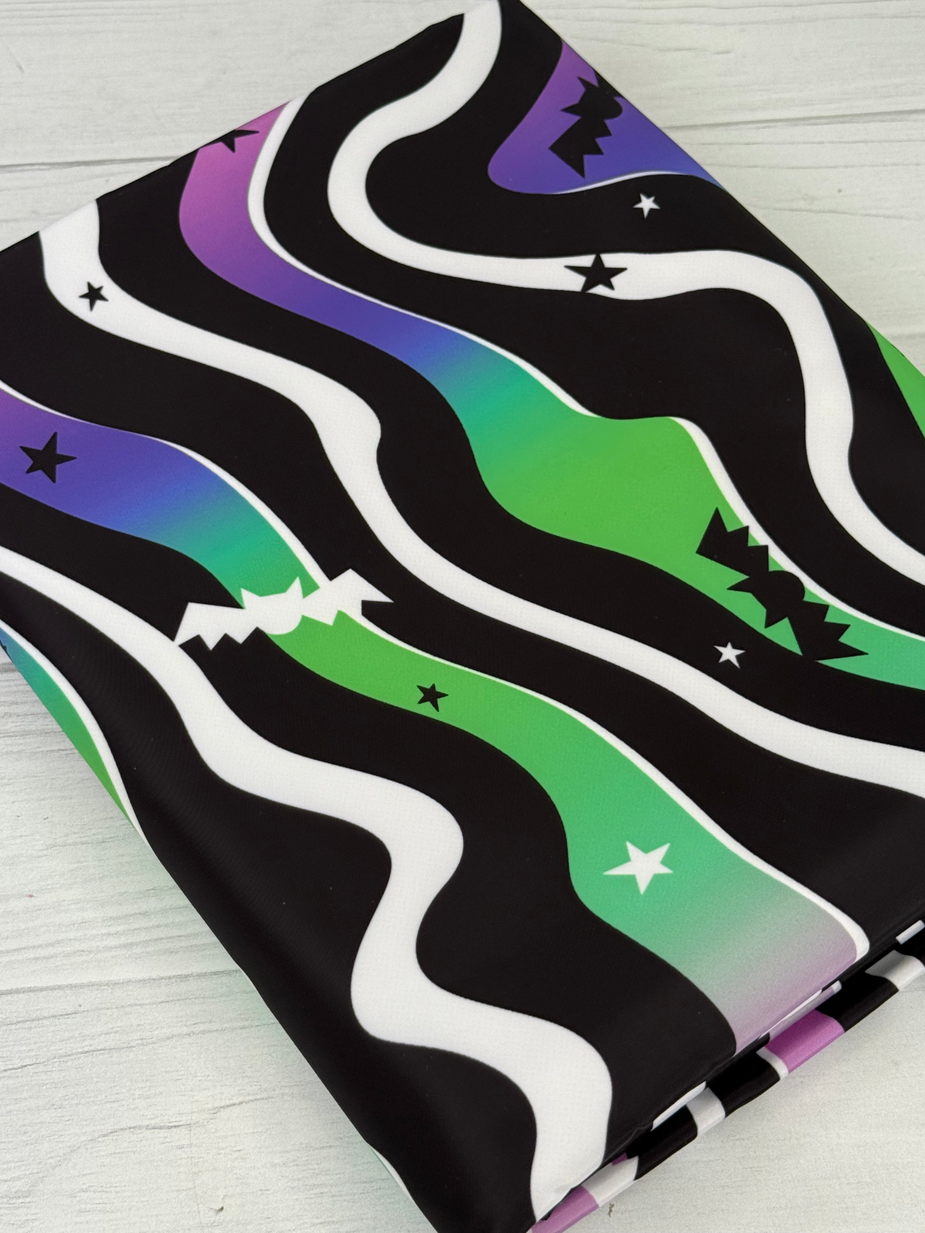 Bat Waves Lux Bonded Poly/Nylon