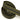 Olive with Gun Metal Teeth Zipper Tape
