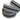 Zipper Tape || MINI Black and White Check with Black Teeth || Size #5