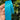 Turquoise 1” Seatbelt Webbing (by the yard)