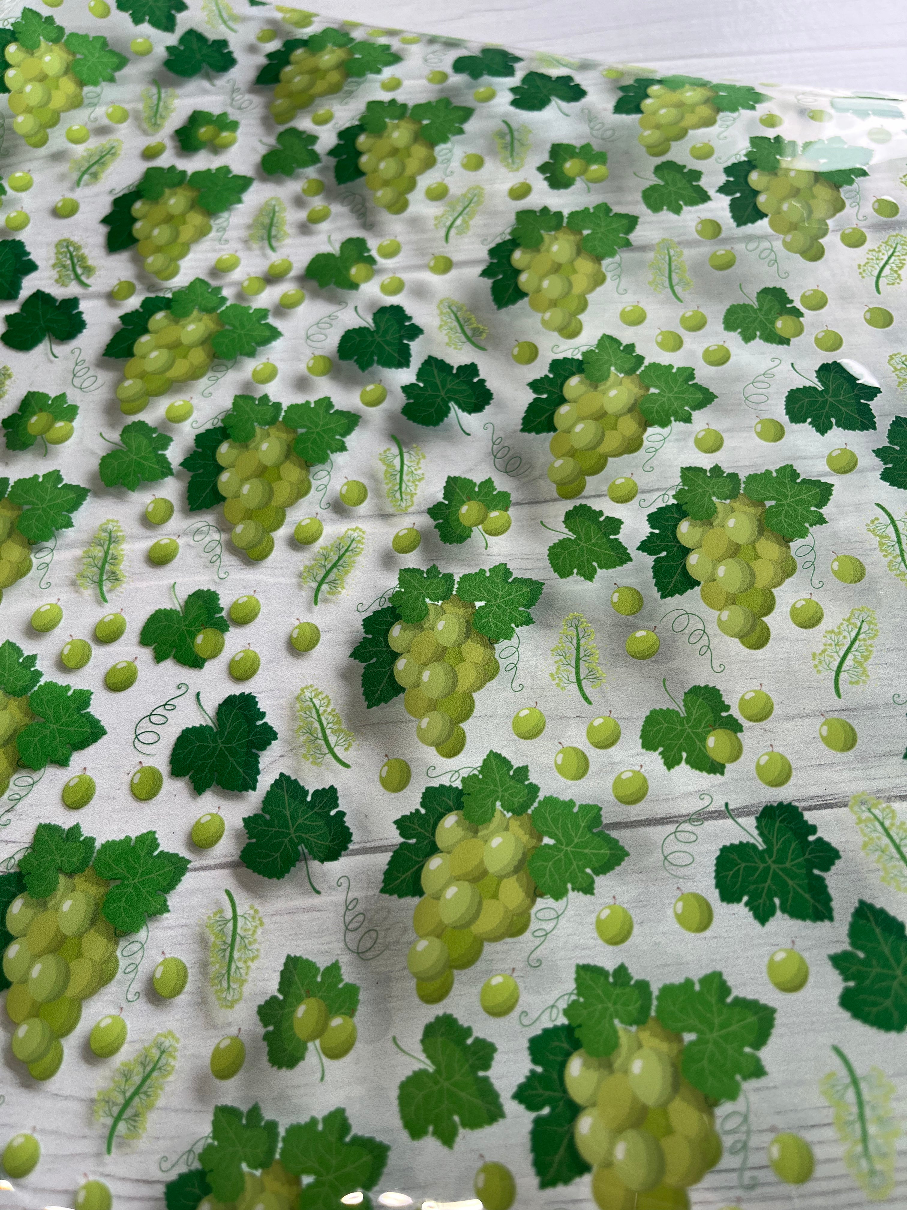 Green grapes TPU Vinyl