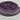 Lavender Metallic Zipper Tape with Silver Teeth