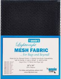 Lightweight Mesh Fabric - Navy
