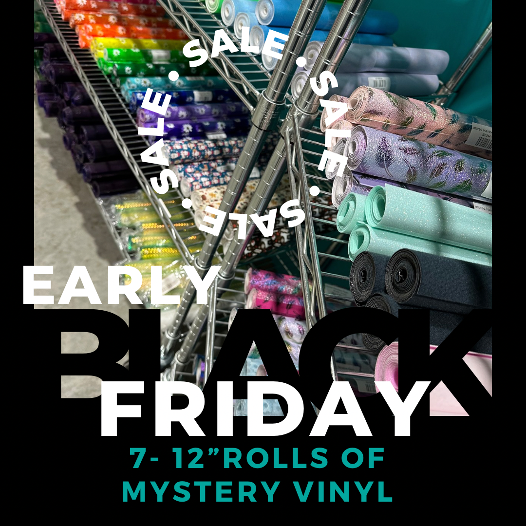 Early Black Friday Deal! 7 rolls of vinyl mystery pack!