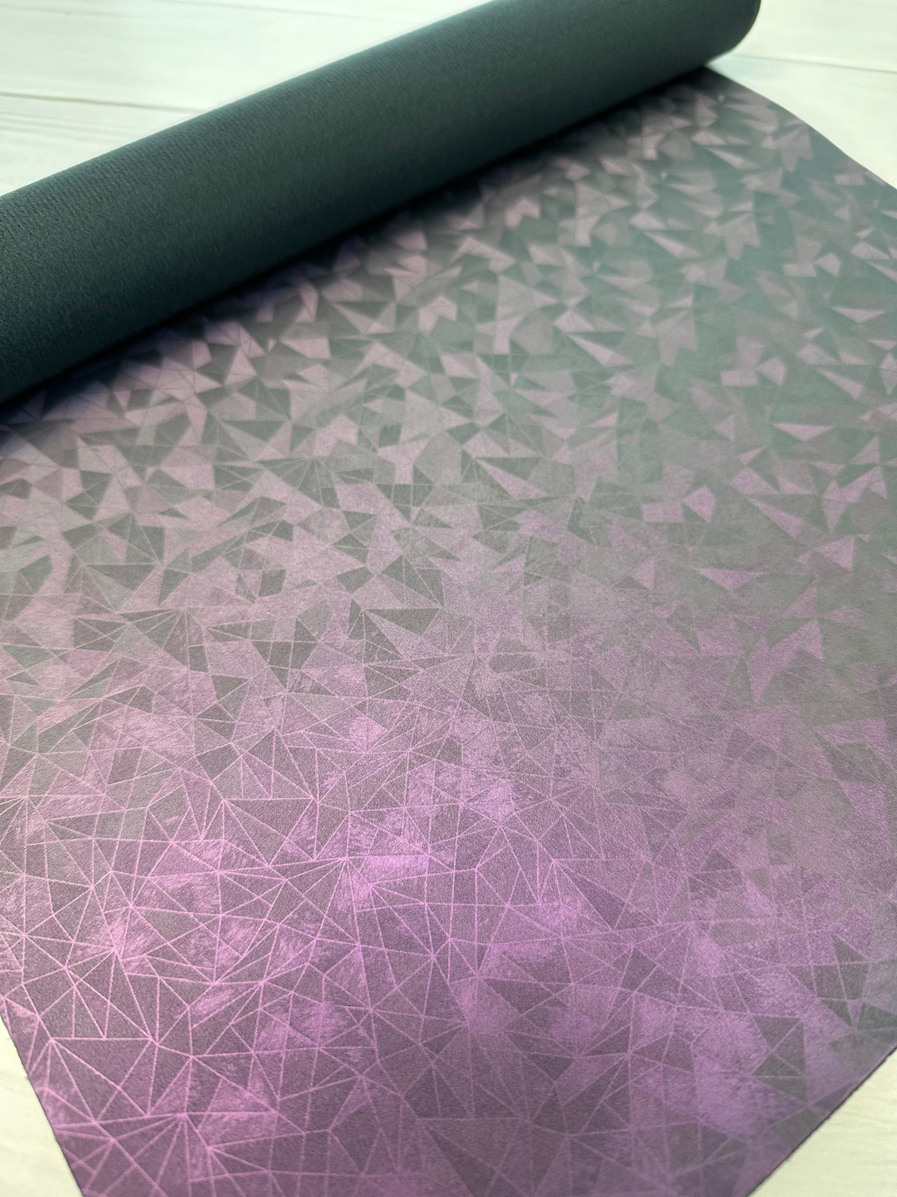 Purple Iridescent Geometric Smooth Vinyl