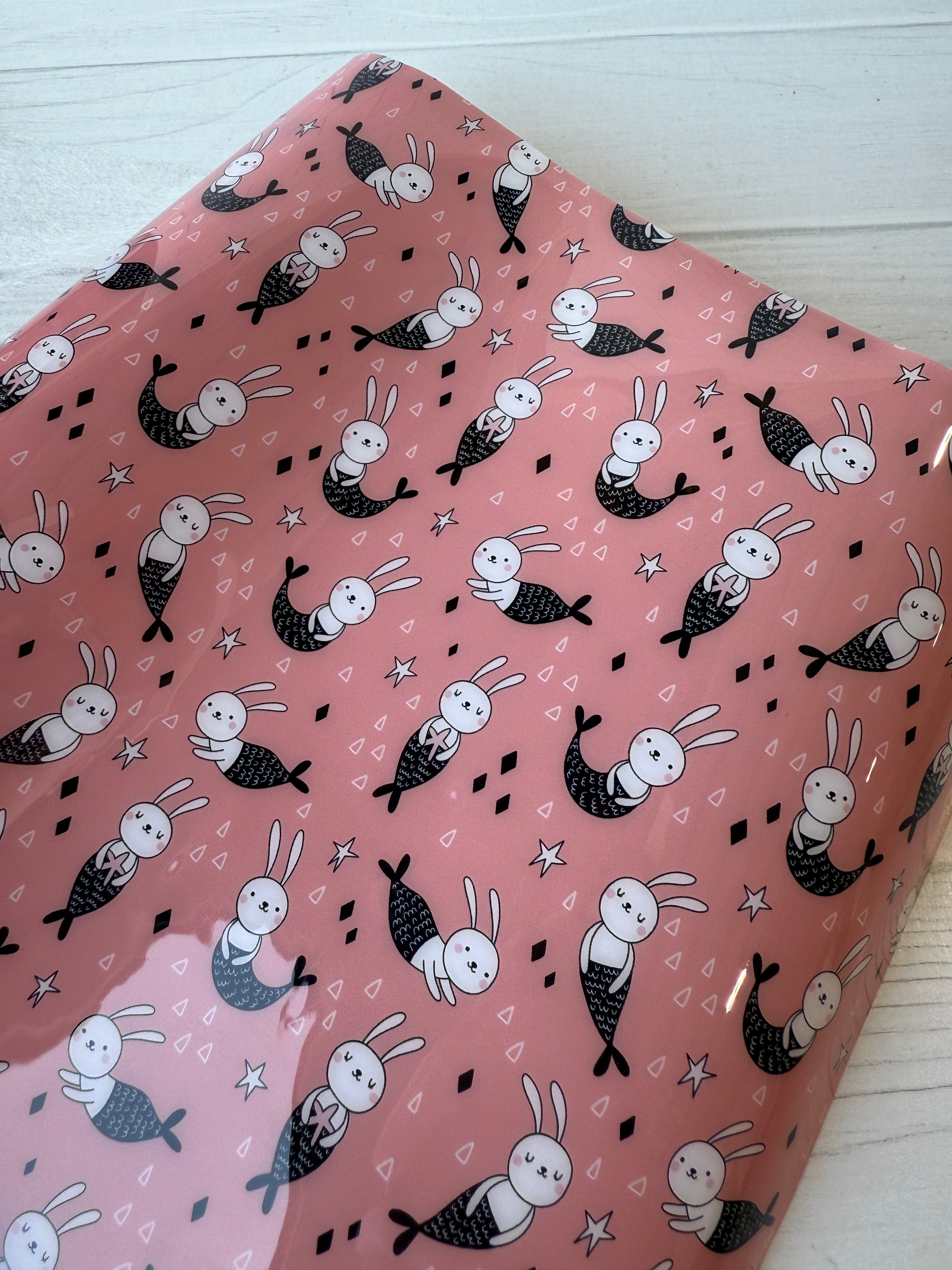 Mermaid Bunnies TPU Vinyl
