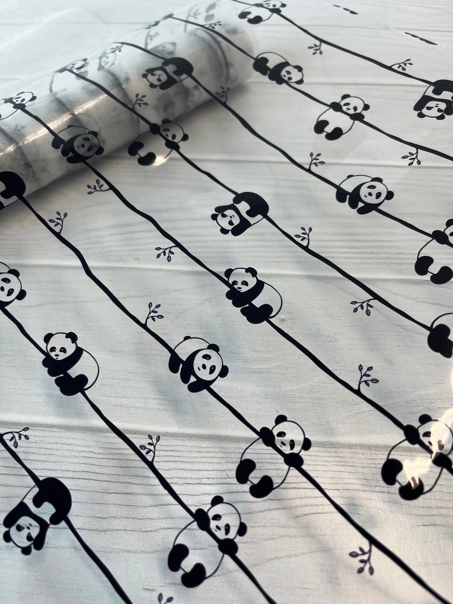 Pandas just Hanging Out TPU Vinyl