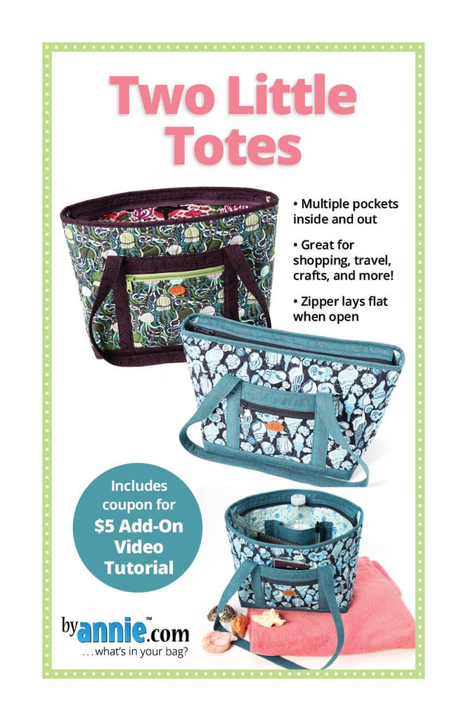 Two Little Totes by Annie Patterns