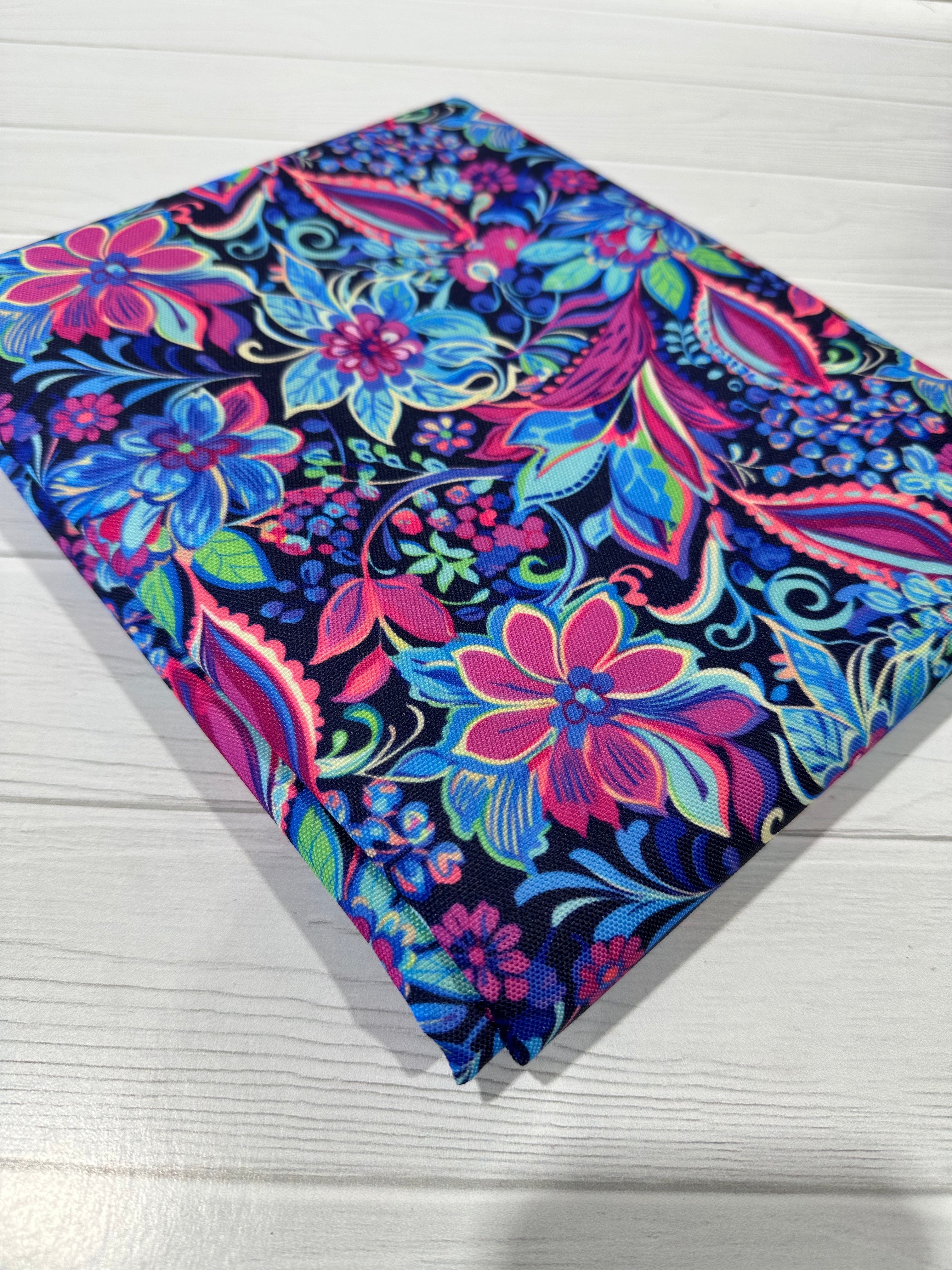 PREORDER - Aqua Preppy Floral - (PREORDER ENDS FRIDAY 8/22)