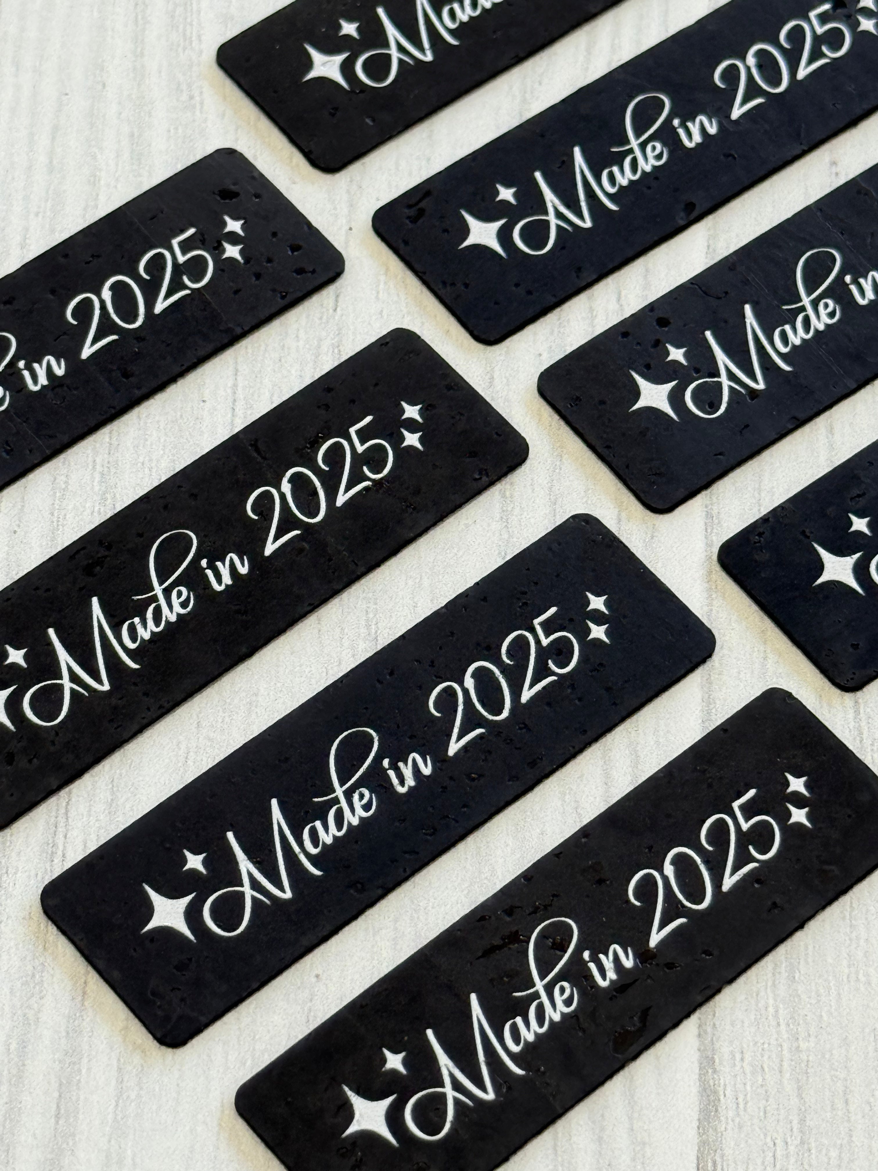 Made in 2025 Bag Tags by Heartwood and Hide