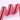 Sherbert stripe with Black teeth Zipper Tape