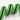 Key Lime Stripe with Black teeth Zipper Tape