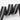 Emo Stripe with Silver teeth Zipper Tape