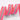 Sherbert Stripe with Silver teeth Zipper Tape