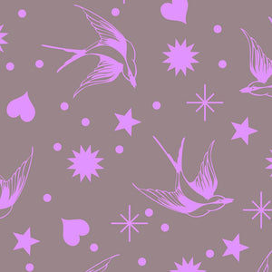 Tula Pink Neon Fairy Flakes - Mystic || Neon True Colors || Everglow