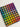 Colorful plaid fabric on a white background