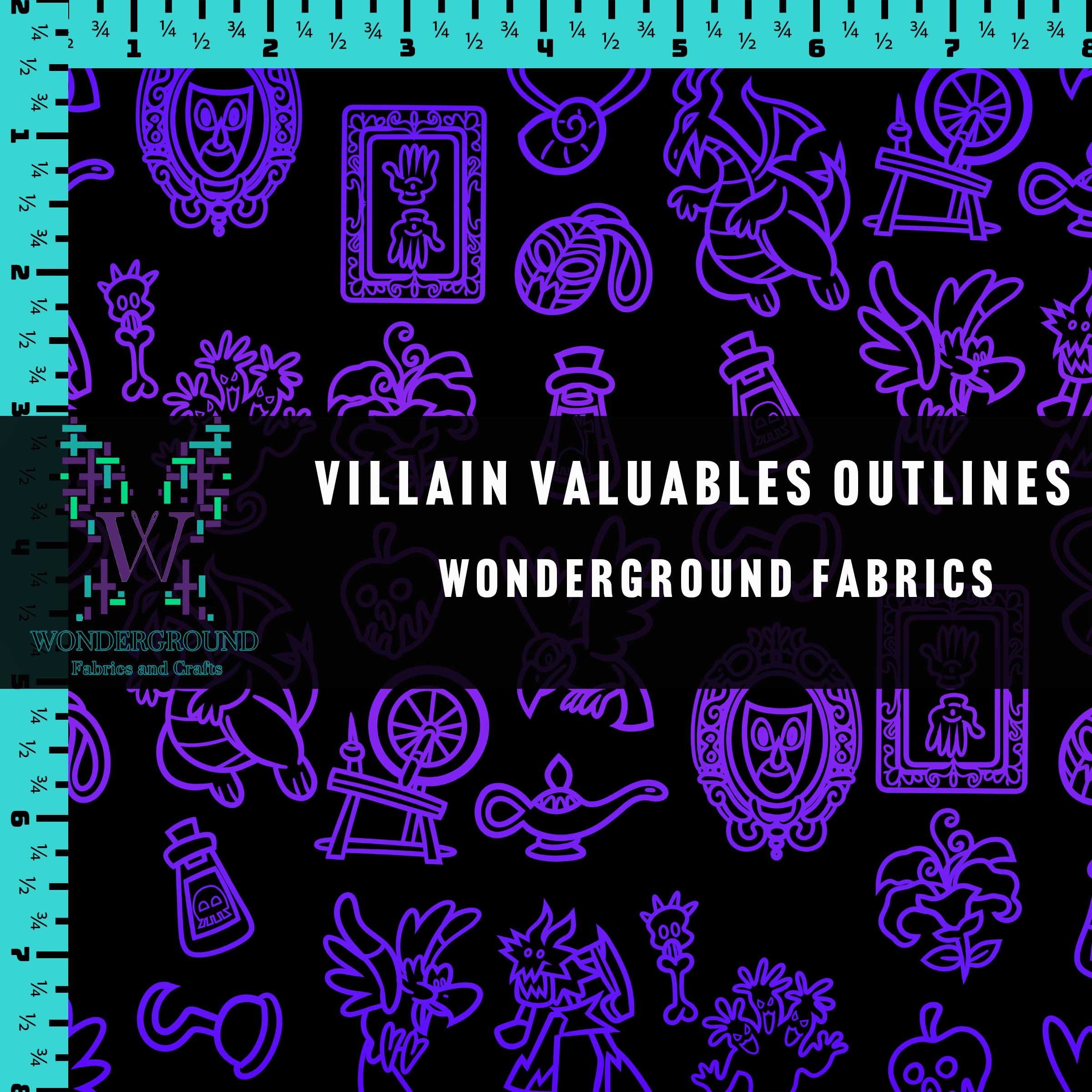 Villain Valuables Outlines- PREORDER (Closes 2/7) - Delivery Date (End of March)