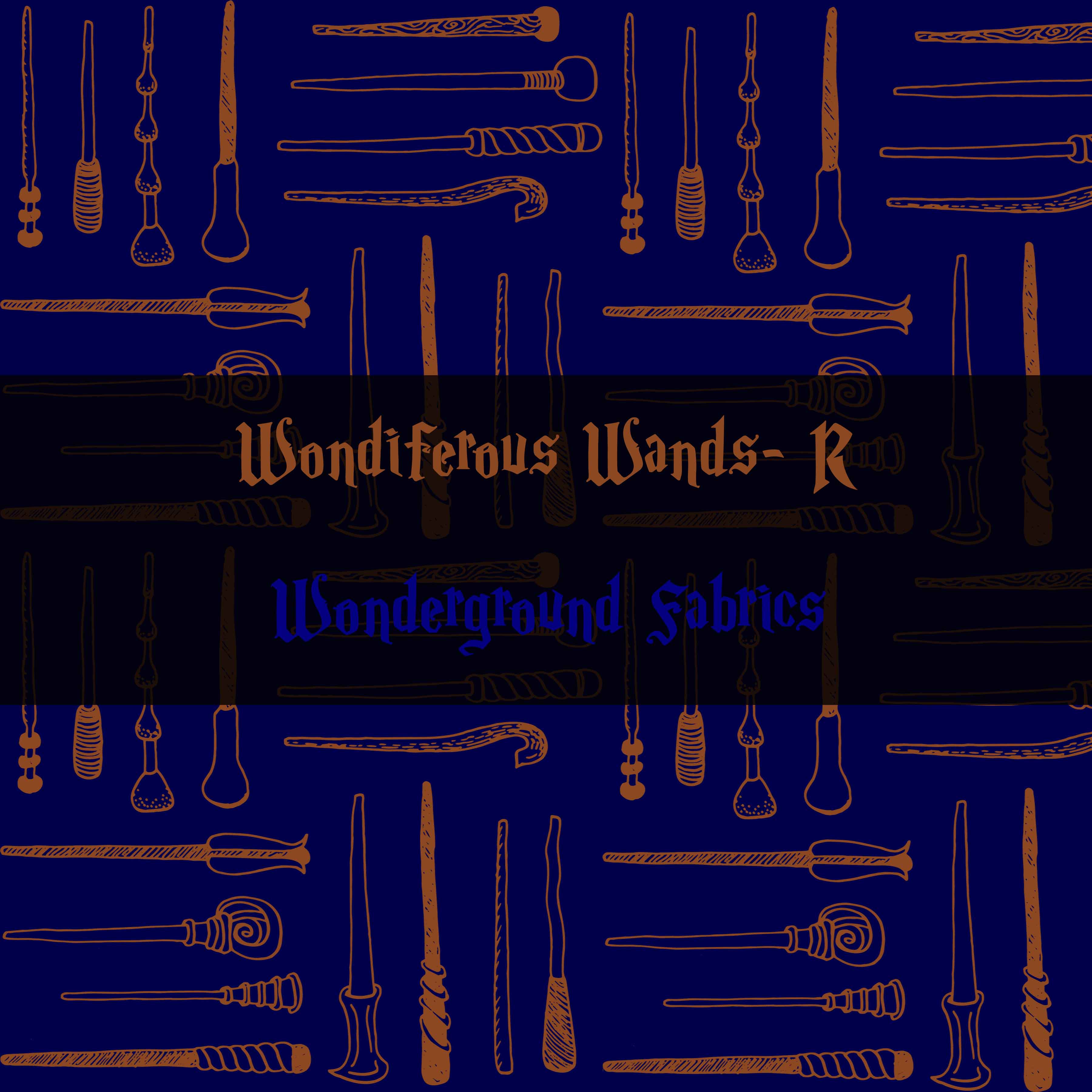 Wondiferous Wands Navy- PREORDER (Closes 1/2) - Delivery Date (End of February/Beginning March)