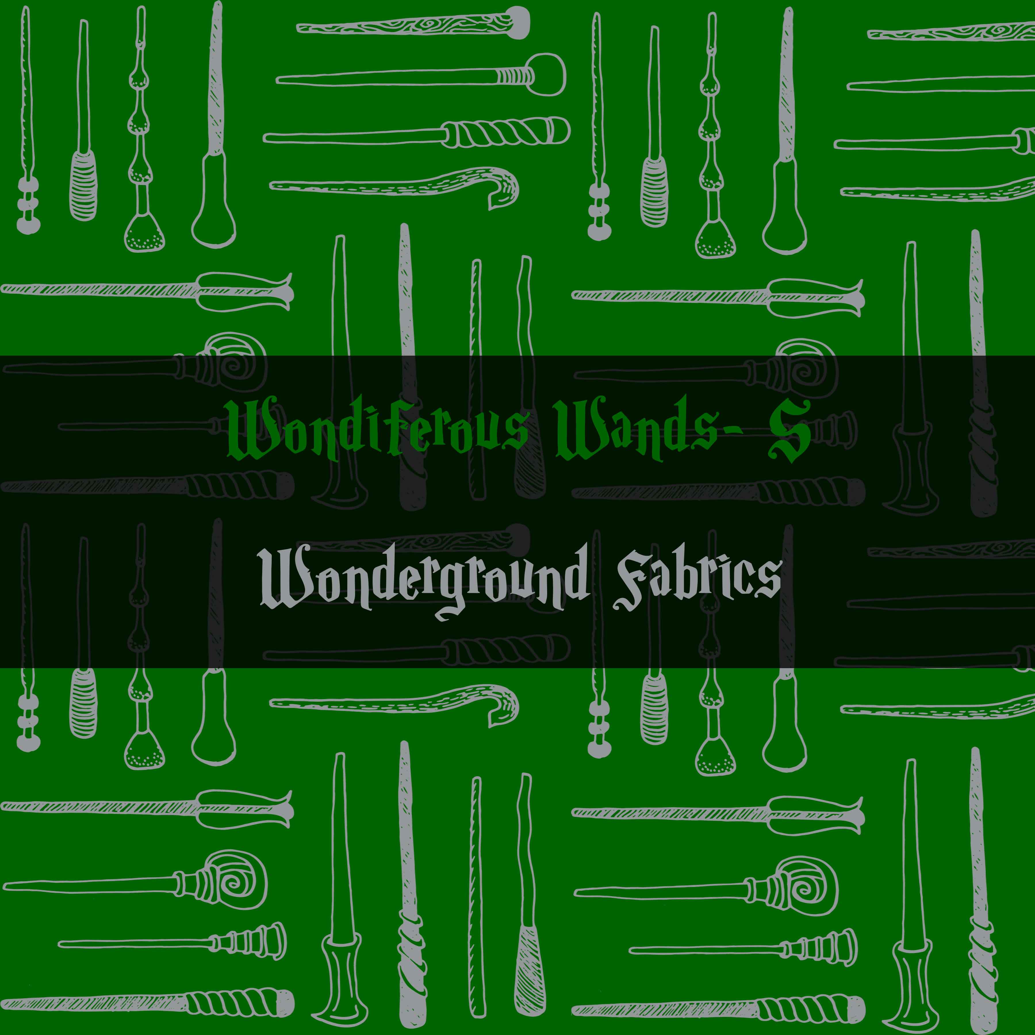 Wondiferous Wands Green- PREORDER (Closes 1/2) - Delivery Date (End of February/Beginning March)