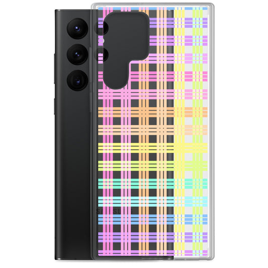 Pastel Rainbow Clear Case for Samsung®