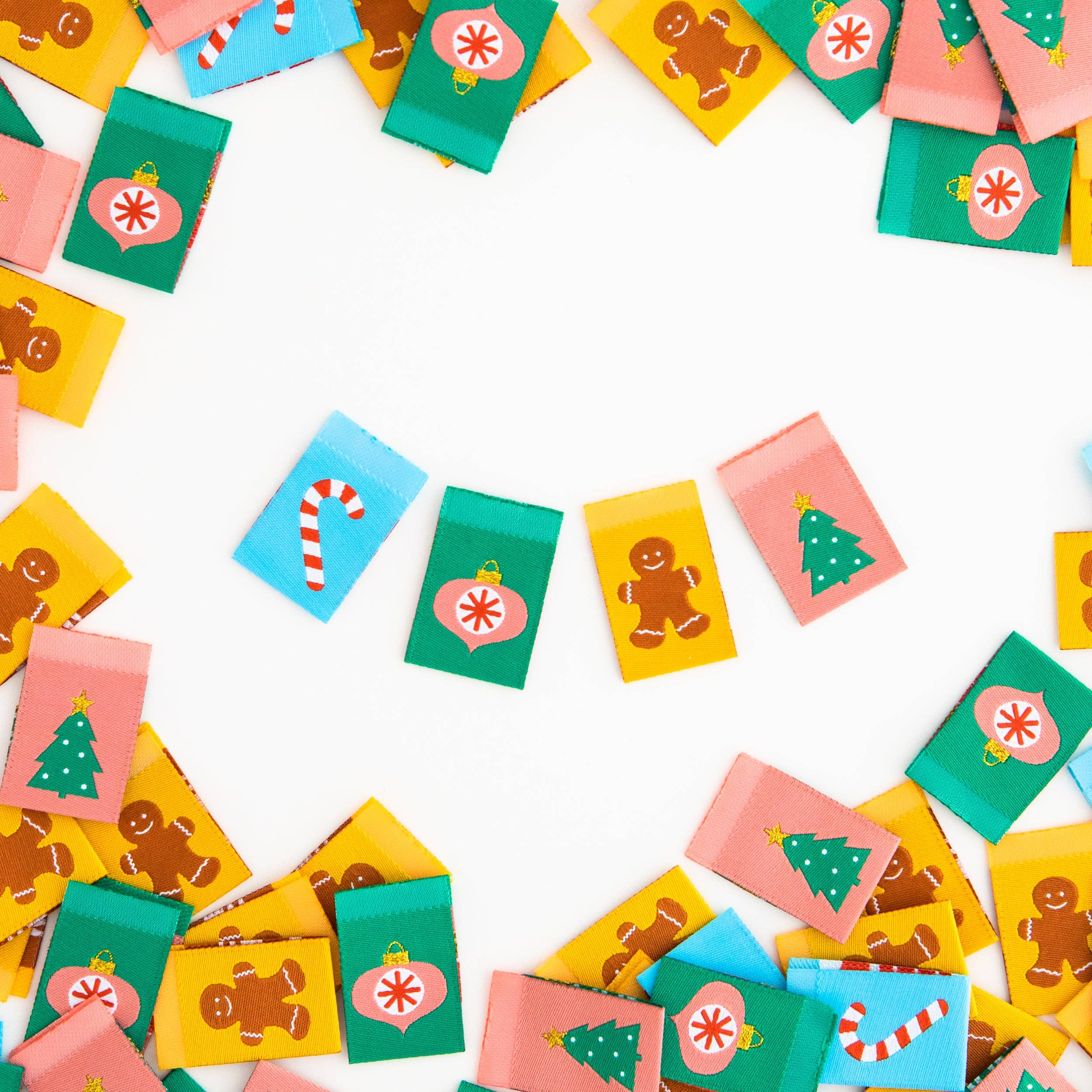 Christmas Holiday Stocking Stuffer - Sewing Woven Quilt and Garment Labels