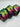 Rainbow kaleidoscope 1.5” Seatbelt Webbing