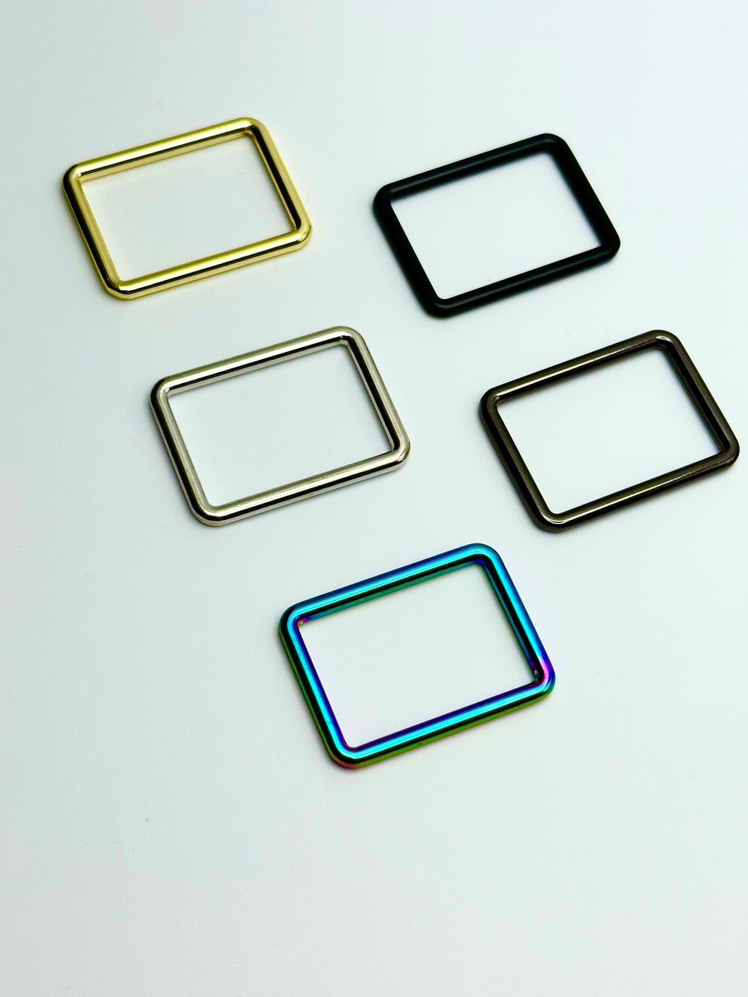 Thin Rectangle Ring 1” Wide (5 packs)