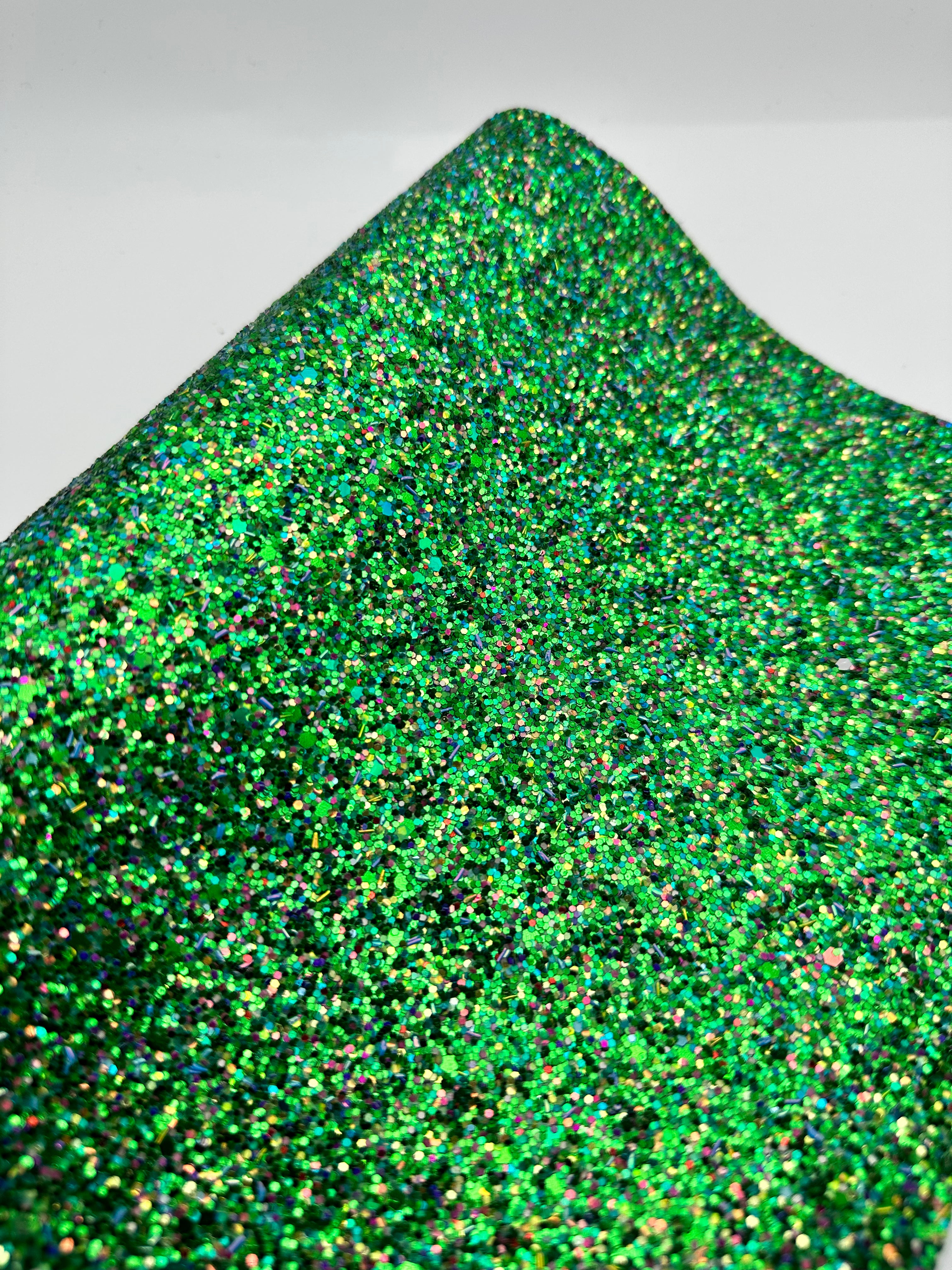 Green Party Glitter Craft Vinyl