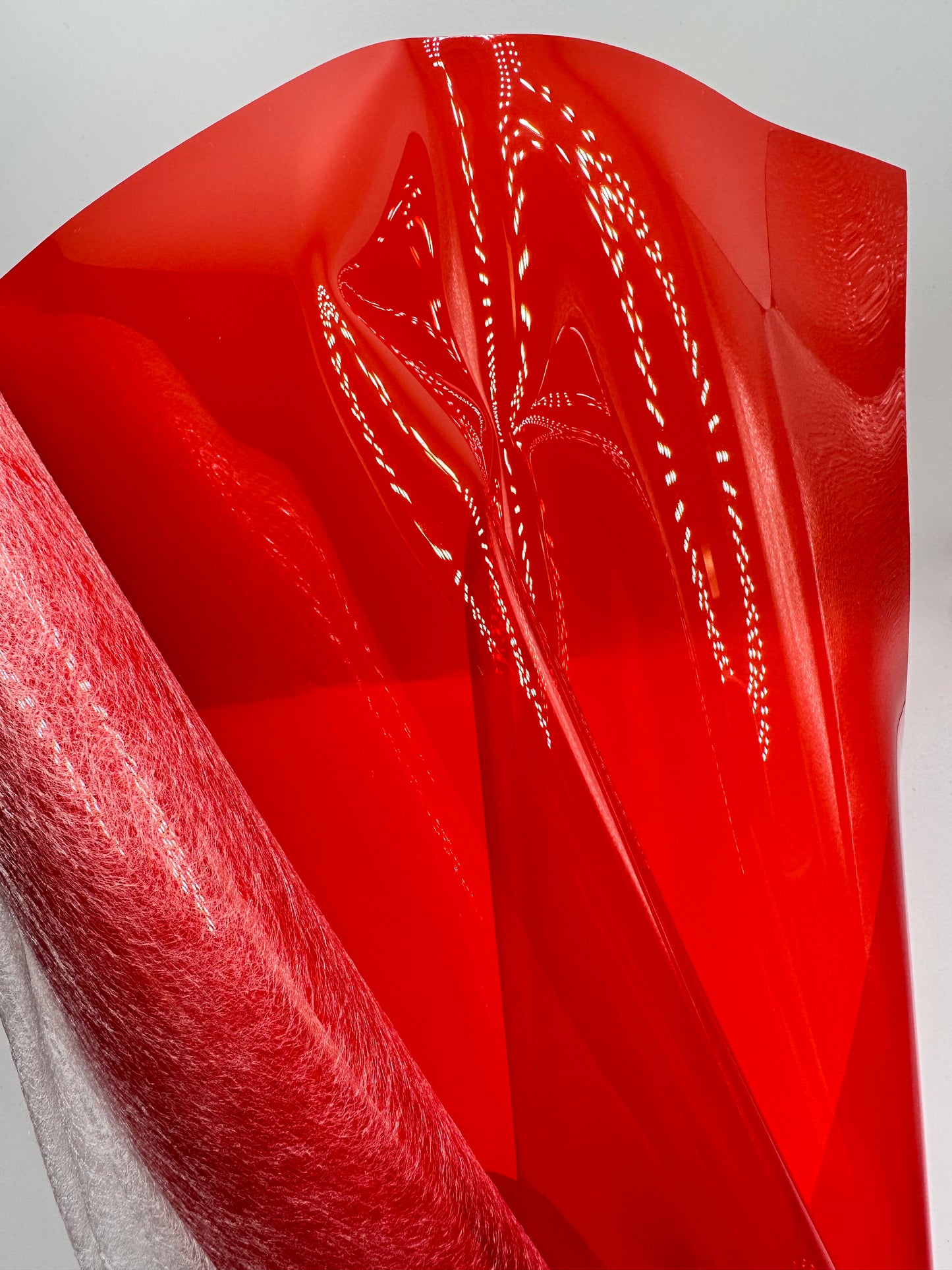 Red Clear Jelly Vinyl (TPU)