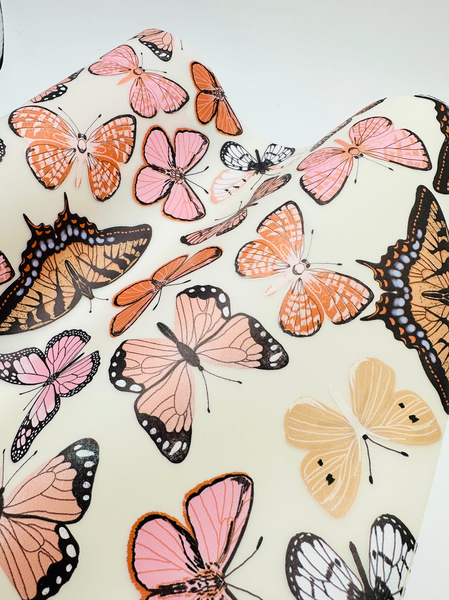Swallowtails Frosted Jelly Print Vinyl