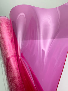Hot Pink Clear Jelly Vinyl (TPU)