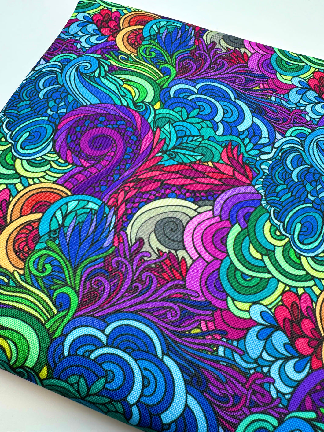 Sea Swirl Waterproof Canvas