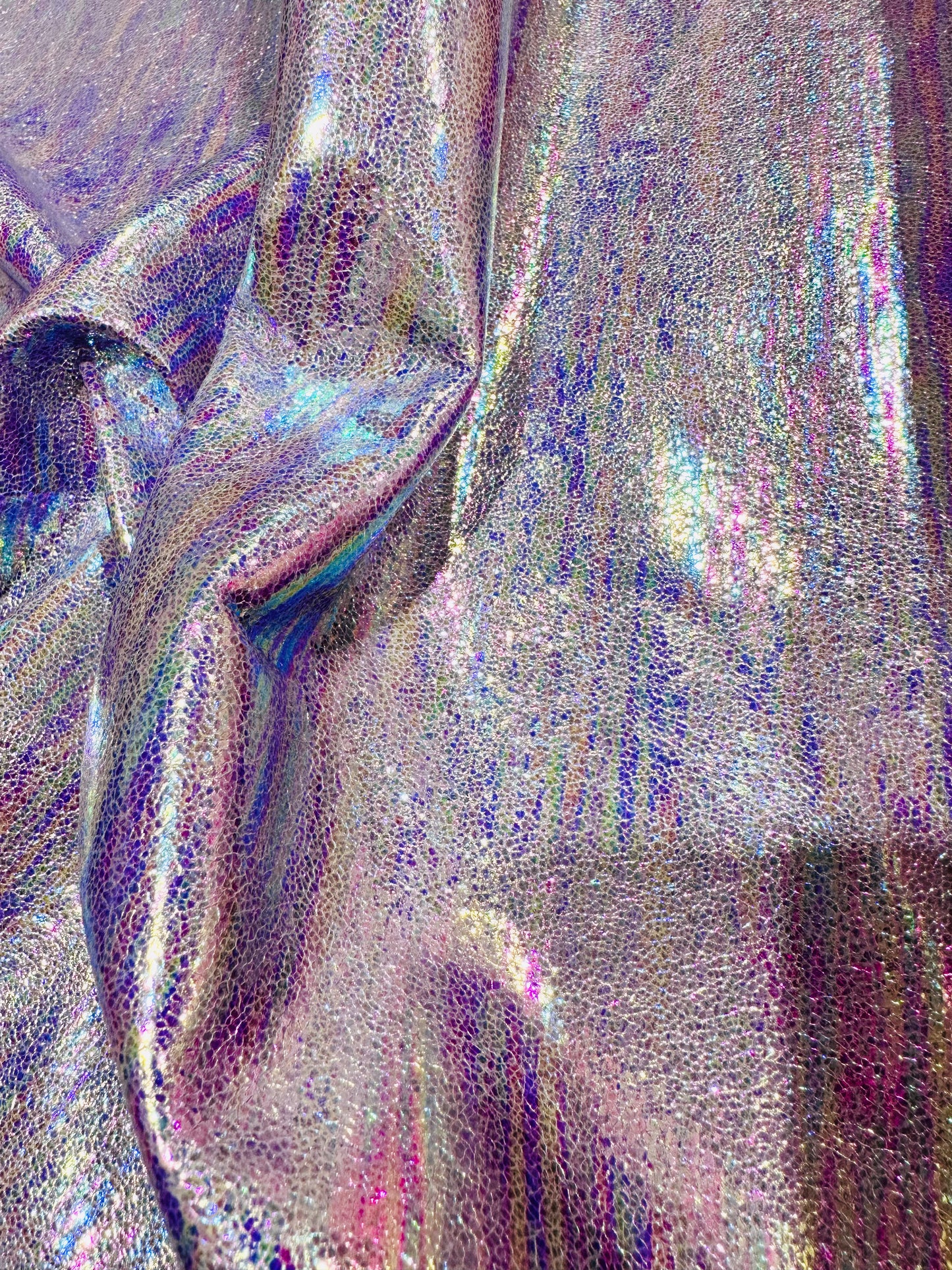 Lavender waterfall holographic foil Vinyl (lightweight)