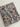 Floral patterned fabric on a white background