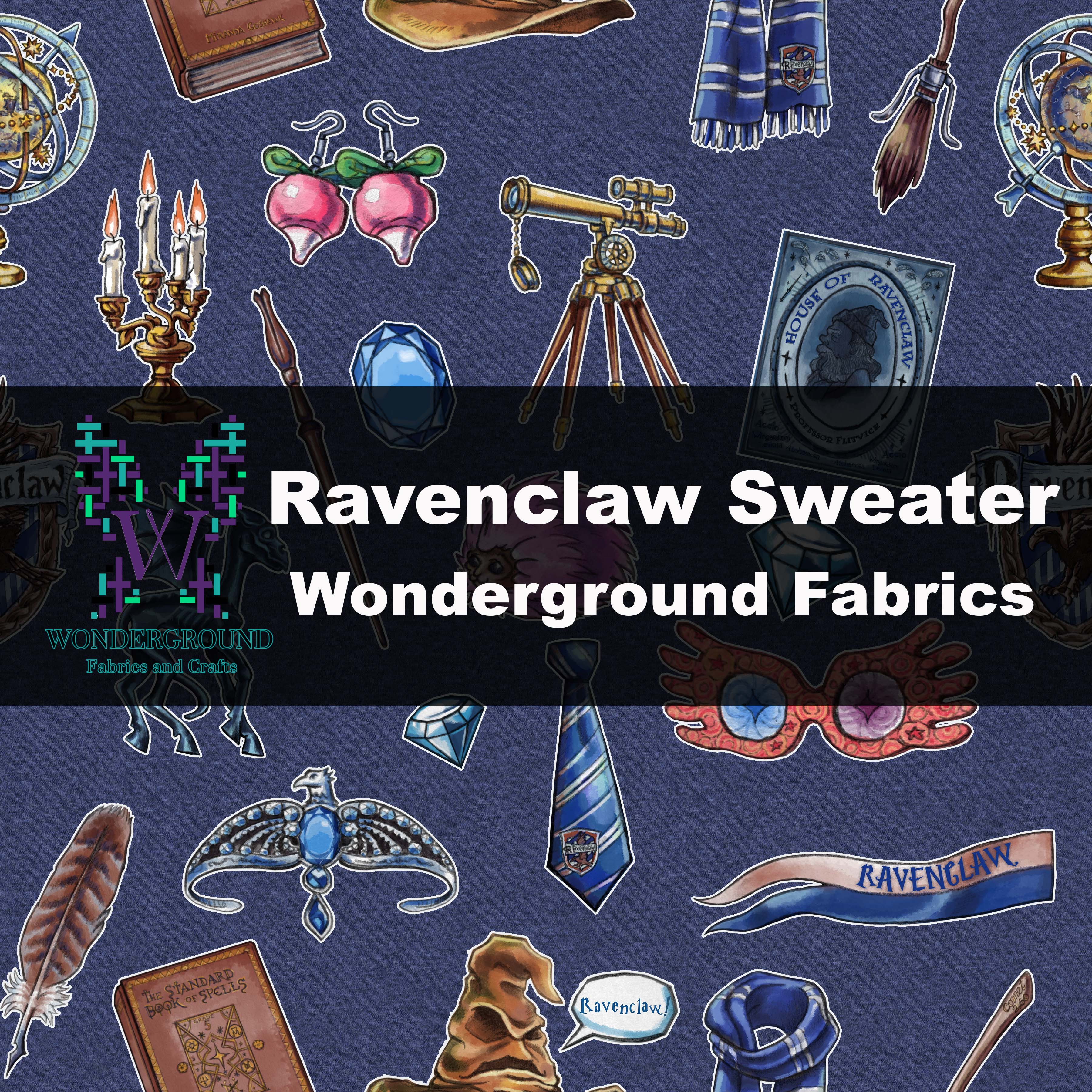 Ravenclaw Sweater- PREORDER (Closes 1/2) - Delivery Date (End of February/Beginning March) (Copy)