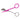 Tula Pink Cosmic Raspberry 4" Mini Duckbill Scissors