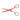 Tula Pink Cyber Coral 6" Straight Scissors