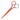 Tula Pink Cyber Coral 6" Straight Scissors