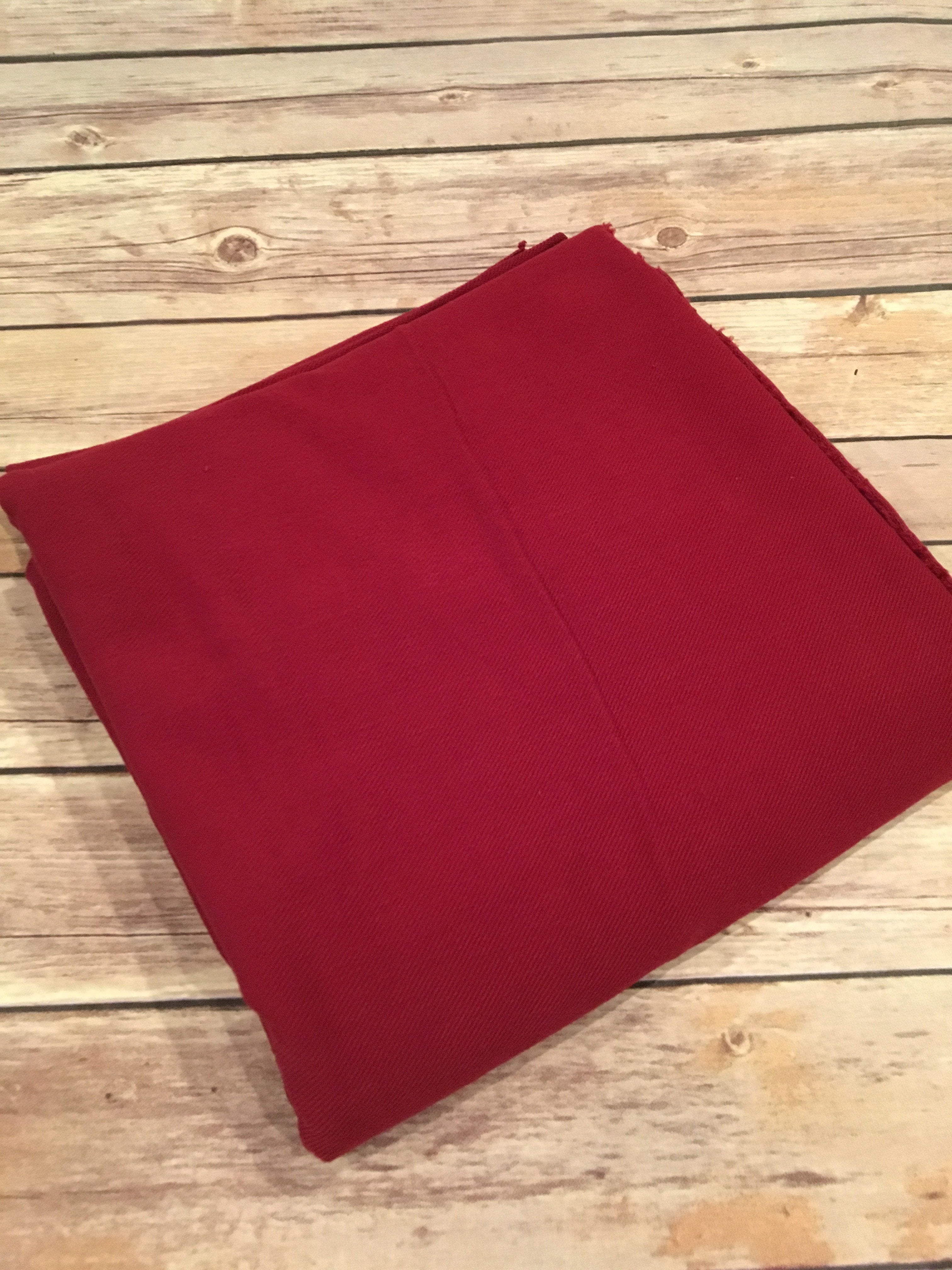 Brick Red French Terry Solid