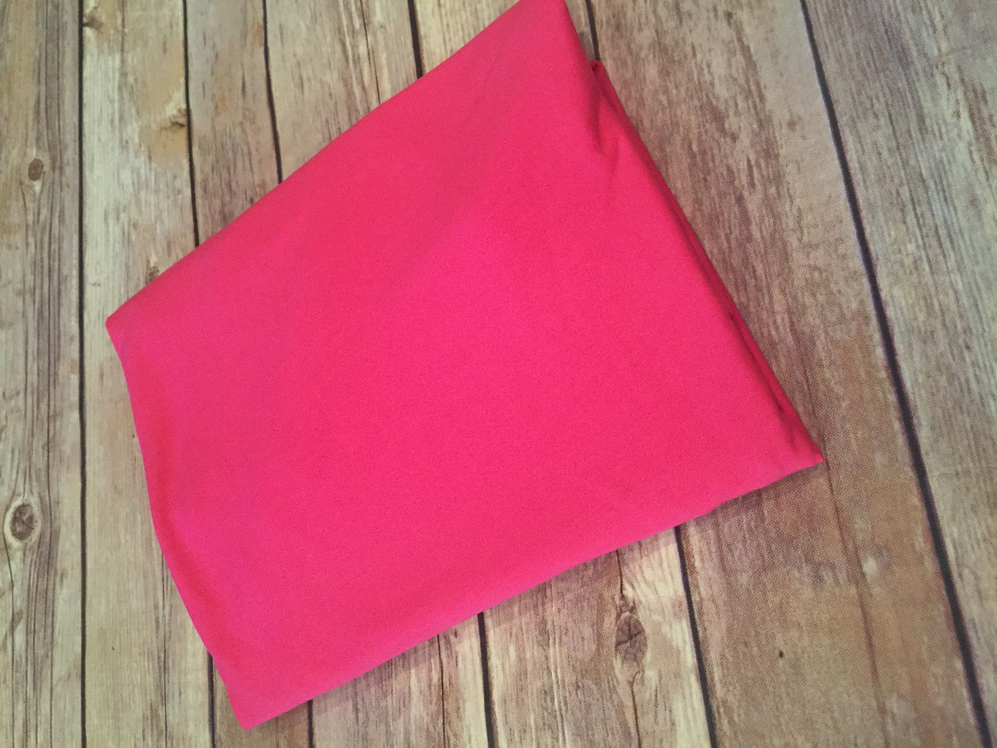 Hot Pink Bamboo Spandex solid