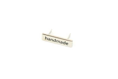 Nickel Serif Handmade Label