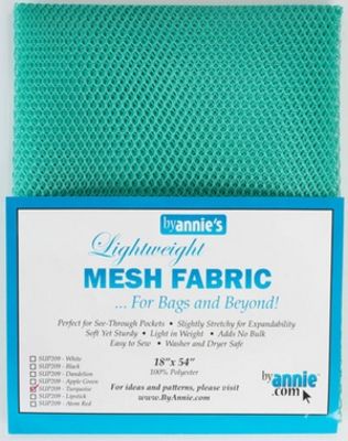 Lightweight Mesh Fabric -Turquoise