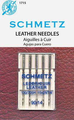 Schmetz 5pack Leather sz 14/90 Needles