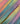 Pastel rainbow zipper tape with iridescent teeth