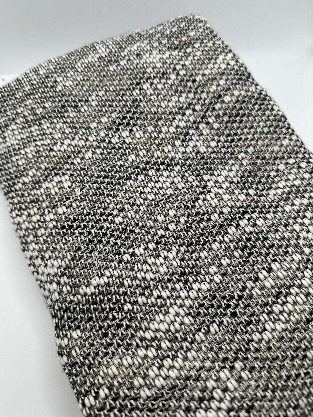 Black/White Chunky Sweater Knit