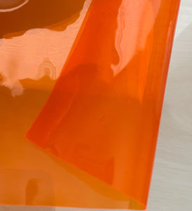 orange tinted clear Vinyl