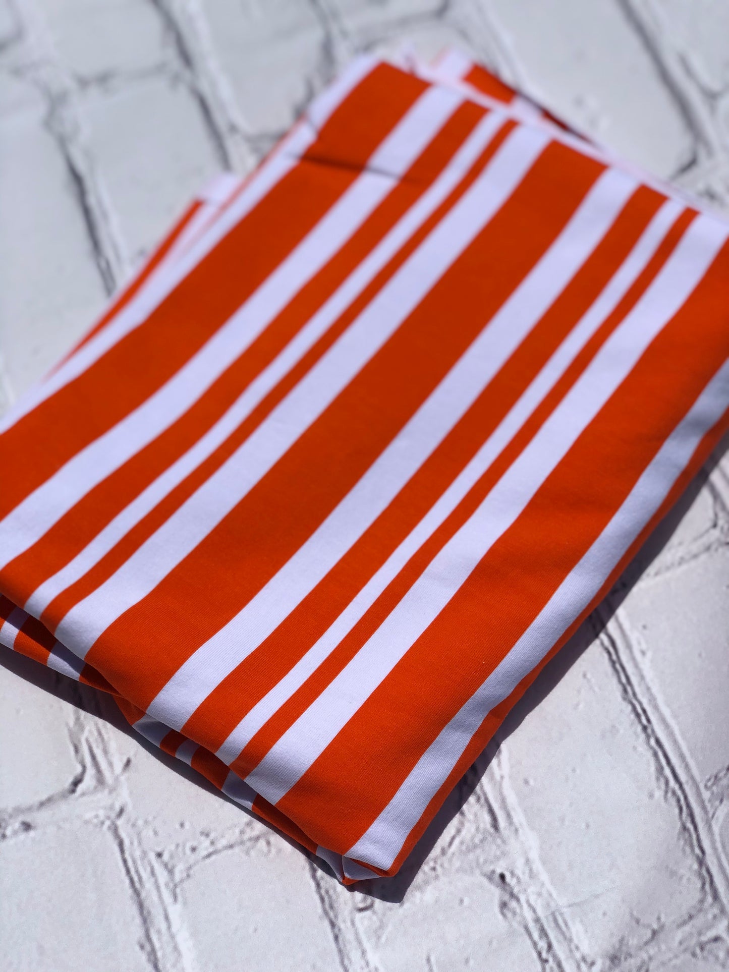 Orange Dapper Stripe