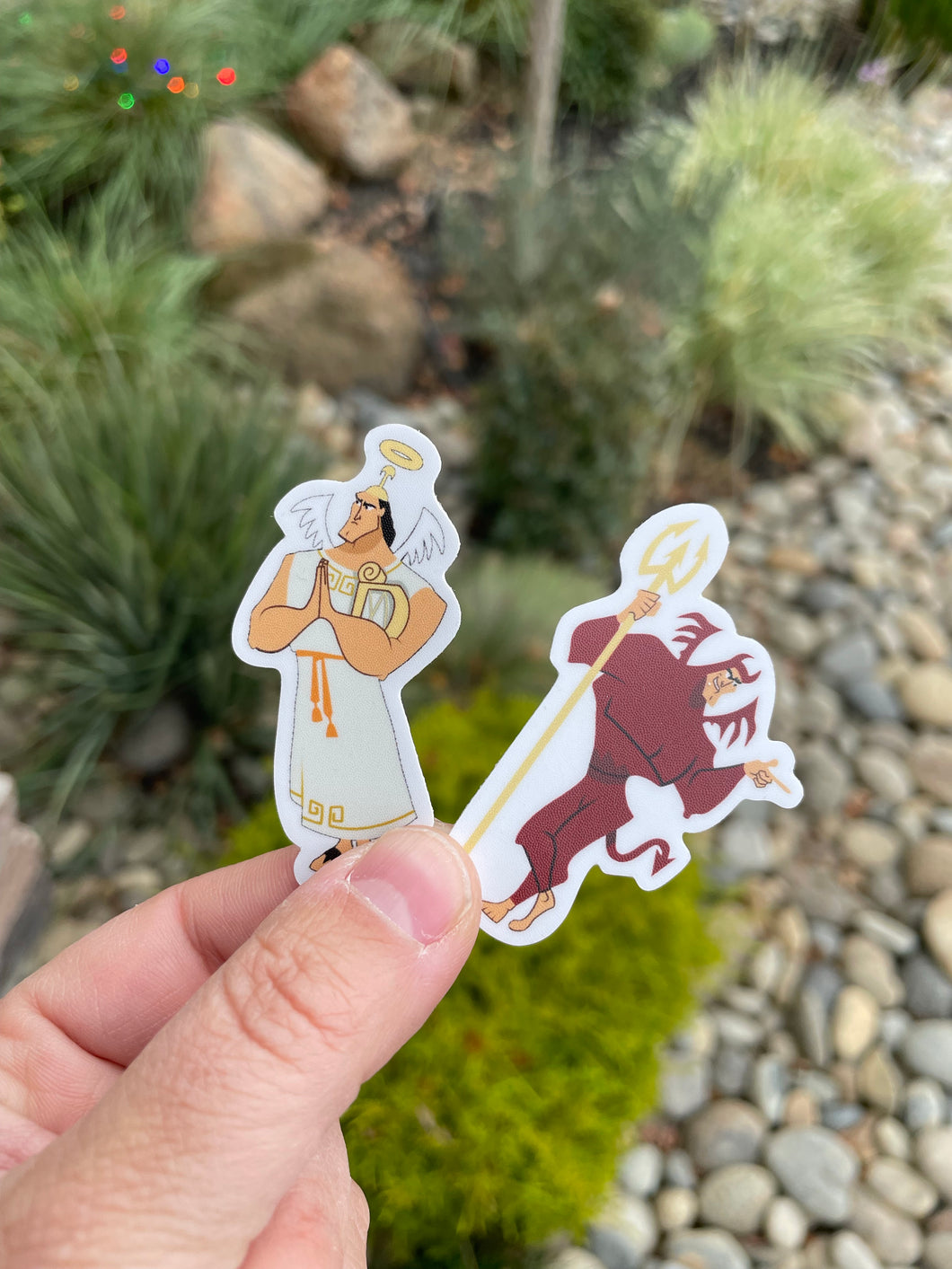 Good and Evil Stickers