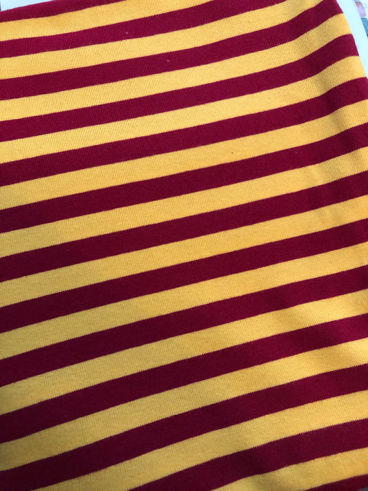 Maroon and Gold Stripe
