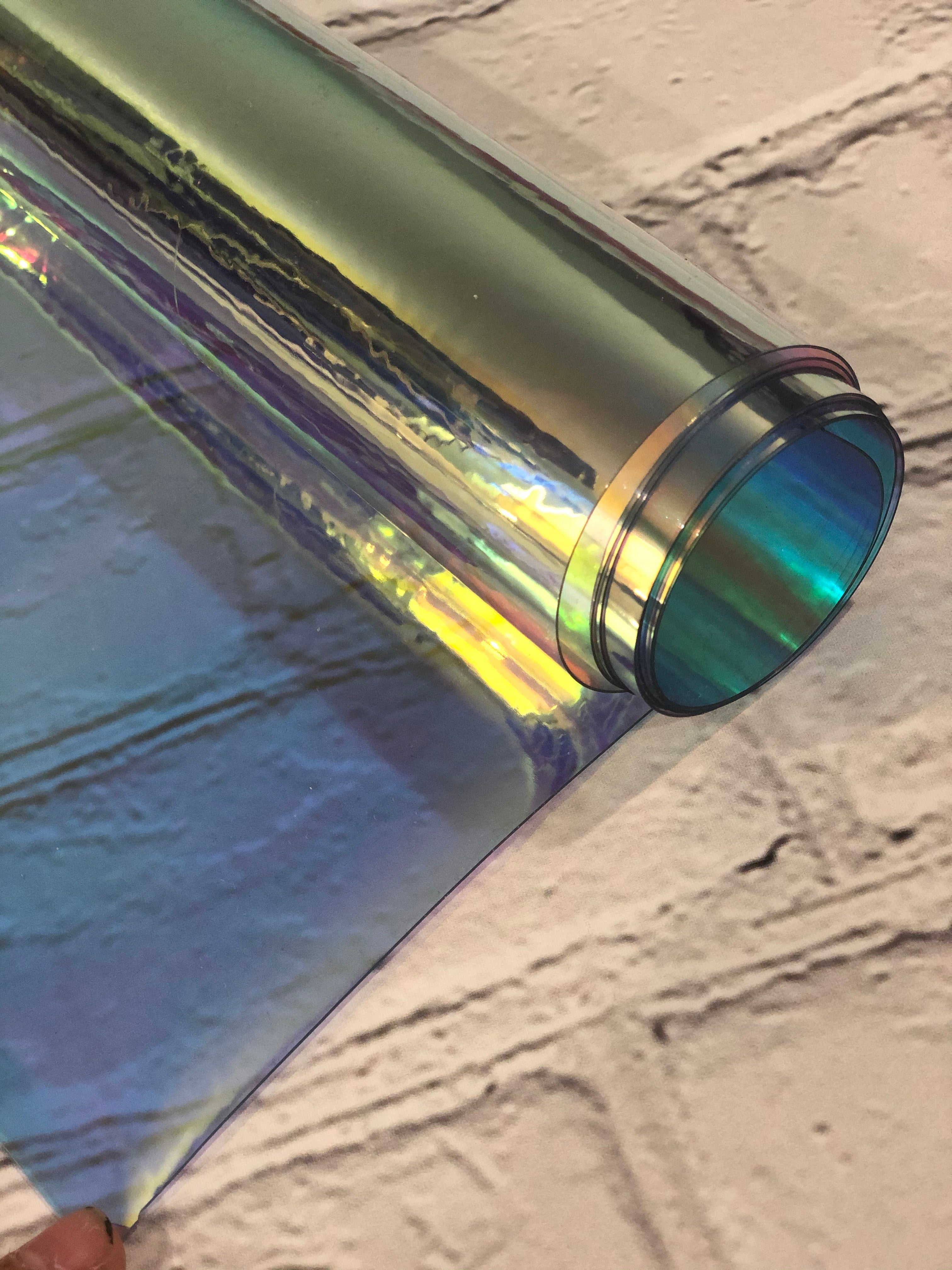 Holographic clear Vinyl